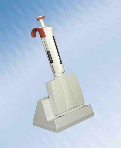 Автоматическая пипетка механическая 5-50 мкл, 8-канальная, Лайт