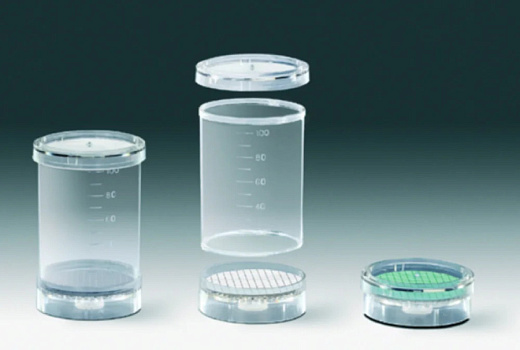 Мониторинговая система Biosart 100 Monitor стерильная, мембрана из нитрата целлюлозы, индивидуальная упаковка, d 47 мм, размер пор 0,45 мкм, 100 мл, 48 шт./уп., Sartorius