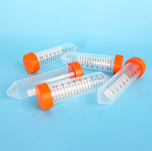 Пробирки 50 мл, ПП, резьбовые, конические, с крышкой, стерильные, Servicebio, Китай