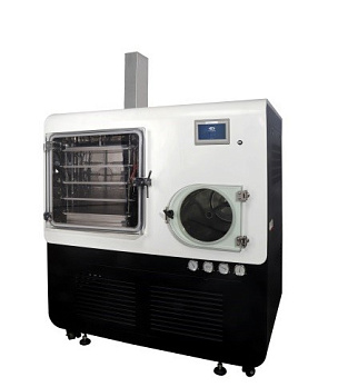 Лиофильная сушилка, до - 80 °С, 6 л, 10 л/сутки, напольная, камера с укупоркой, Scientz-50F Top-Press