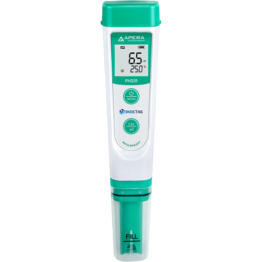 рН-метр, 0-14±0,1, карманный, PH201, серия 200, Apera Instruments