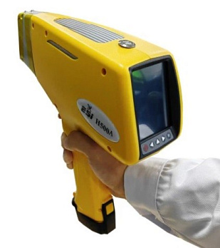 Ручной энергодисперсионный анализатор, ¹²Mg — ⁹²U, ppm — 99,99%, марки сплавов, входной контроль металлов, атмосфера — воздух, Н500А, Китай