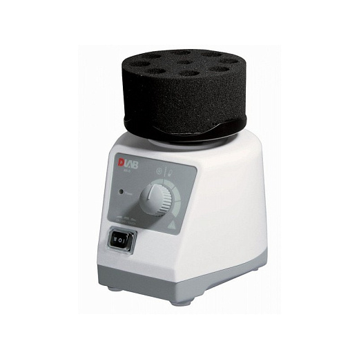 Вортекс 3 000 об/мин, амплитуда 4.0 мм, регулируемая скорость, сменные платформы, MX-S, с адаптером для пробирок