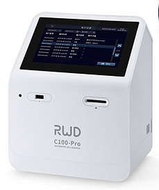Счетчик и анализатор жизнеспособности клеток, 4-60 мкм, C100-Pro, RWD, Китай