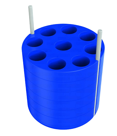 Адаптер 9×15 мл, коническое дно, 4 шт./уп., Cence