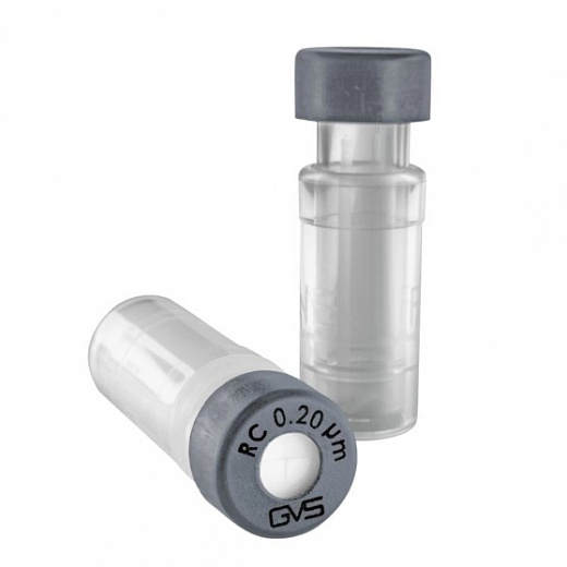 Фильтр-виала 0,22 мкм, прозрачная, 12х32 мм, РЦ, 100 шт/уп, GVS