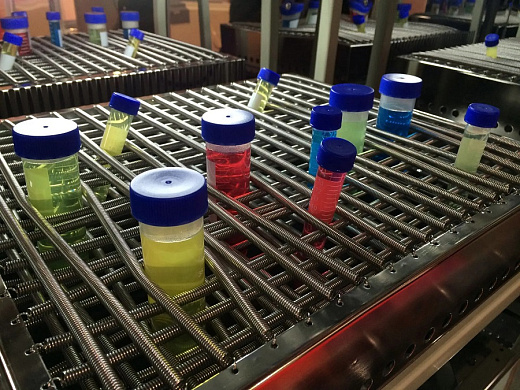 Шейкер-инкубатор двухуровневый, ZWYR-2102C, Labwit (вид внутри)