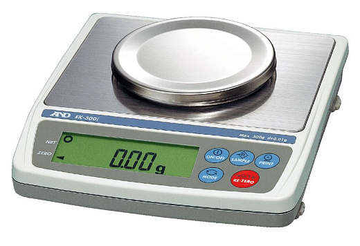 Весы прецизионные, 600 г/0,01 г, внешняя калибровка, EK-610i, A&D