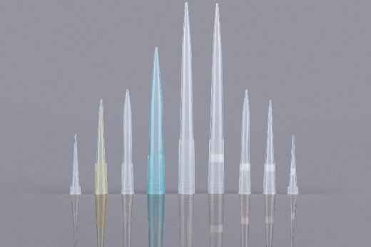 Наконечники универсальные, до 200 мкл, желтые, стерильные, NEST, Китай