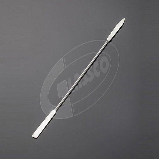 Микрошпатель двухсторонний, гибкий, длина 305 мм, нержавеющая сталь, 10 шт./уп.