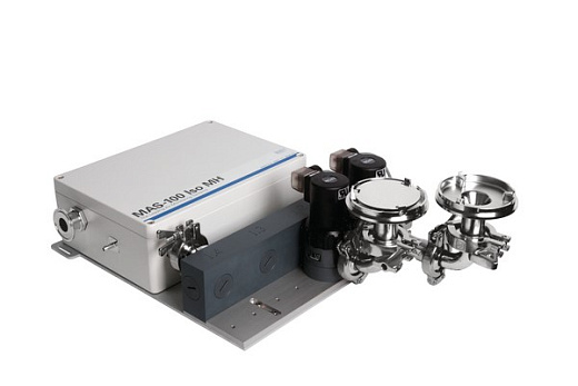 Воздухозаборник  (импактор) атм. воздуха для изоляторов, чашки Петри: 90, 100 мм, 100 л/мин, встр. насос стер. фильтрации, MAS-100 Iso MH