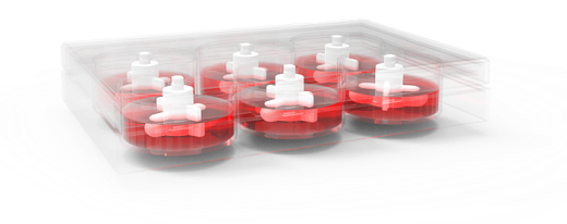 Планшет 6-луночный 3D FloTrix с крыльчатками для microSPIN Multiplex System, 5 шт., CytoNiche, Китай