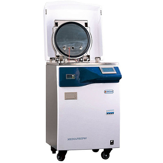 Средоварка до 60 л, стерилизация от 90 до 135 °C, розлив от 35 до 80 °C, Mediaprep60, LabGeni, Китай