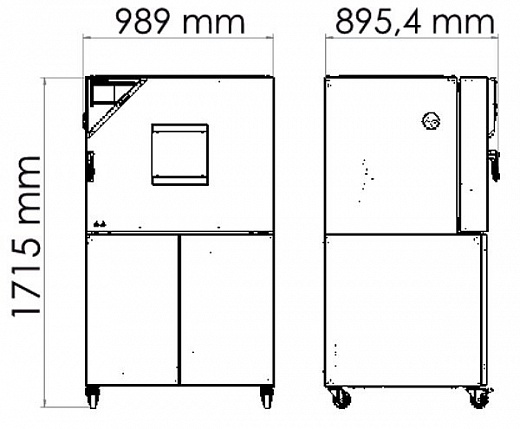 Камера испытательная «тепло-холод», -70...+180 °С, MKT 115, 115 л Фото 3