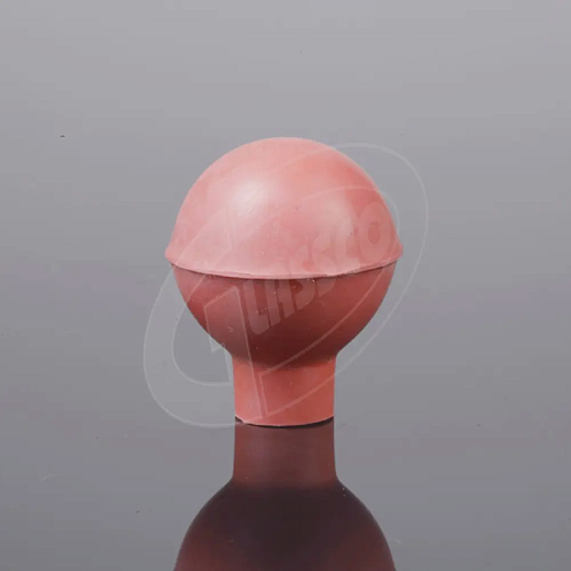 Груша механическая, силиконовый каучук, овальная форма, 25 шт./уп., Glassco