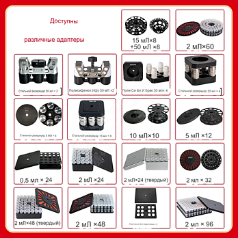 Роторы и адаптеры к SWE-C6